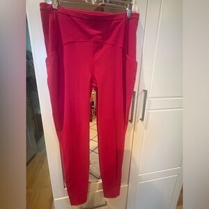 Lululemon Athletica Vibrant Red Joggers